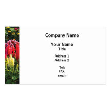 Garden in Elizabeth Park Business Cards