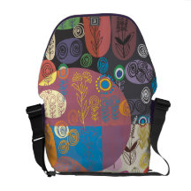 Garden in Layers of Colour Commuter Bags