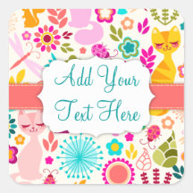 Garden Kitty Sticker