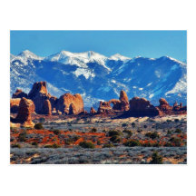 Garden Of Eden At Arches National Park Post Cards