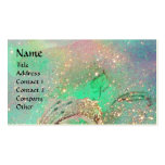 GARDEN OF THE LOST SHADOWS BUTTERFLY MONOGRAM BUSINESS CARD TEMPLATE