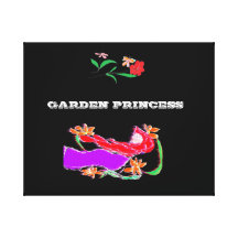 GARDEN PRINCESS CANVAS  PICTURE CANVAS PRINT