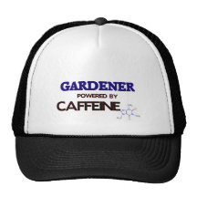 Gardener Powered by caffeine Mesh Hats