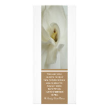 Gardenia Sympathy Thank You Invitation Card