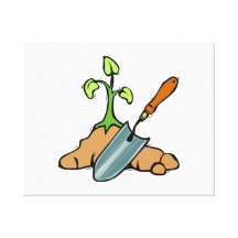Gardening Canvas Print