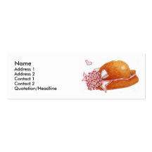 Gardening Hat Personal Profile Cards Business Card Templates
