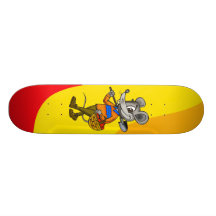 Gardening Mouse Custom Skateboard