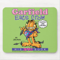 Garfield Eats Crow Mousepad mousepads