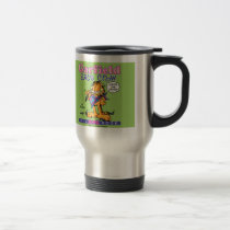 Garfield Eats Crow Travel Mug mugs