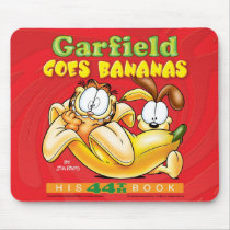 Garfield Goes Bananas Mousepad mousepads