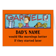 Garfield Lazy Mornings Greeting Cards