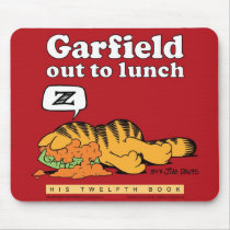 Garfield Out To Lunch Mousepad mousepads