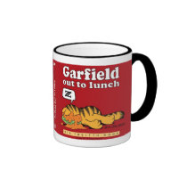 Garfield Out To Lunch Mug mugs
