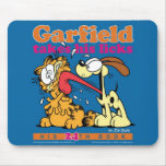 Garfield Takes His Licks Mousepad