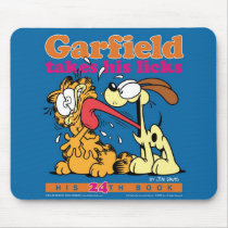 Garfield Takes His Licks Mousepad mousepads