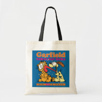 Garfield Takes His Licks Tote Bag bags
