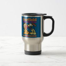 Garfield Takes His Licks Travel Mug mugs