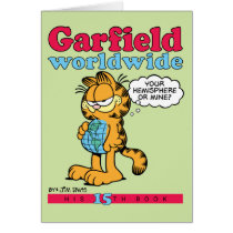 Garfield Worldwide Note Card cards