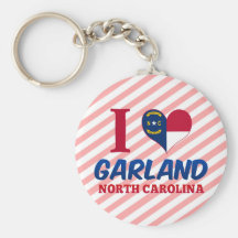 Garland, North Carolina Key Chain
