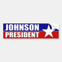 Gary Johnson for President Bumper Stickers