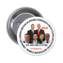 Gary Johnson Oregon Libertarians Pinback Buttons