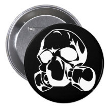 Gas Pinback Button