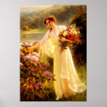 Gathering Flowers Print