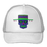Gaucho Sugar Skull Mesh Hats