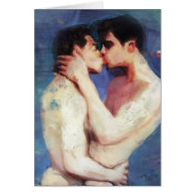 GAY CHRISTMAS CARD: Together