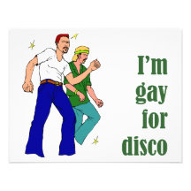 Gay for Disco Personalised Announcements