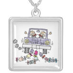 Gay Marriage Groom Just Married Necklaces