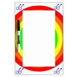 Gay Men Round Rainbow Memo Board