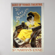 Gay Parisienne Poster