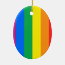 GAY PRIDE CHRISTMAS ORNAMENT