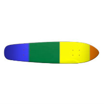 Gay Pride Rainbow Flag Skateboard