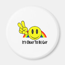Gay Pride Rainbow Fridge Magnets