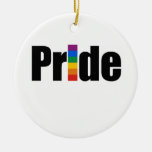 Gay Pride T-shirt Christmas Tree Ornament