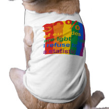 Gay Suicide - I refuse to be a statistic Pet Clothes