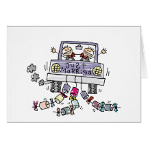 Gay Wedding Just Married Card