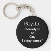 Gaydar Key Chain
