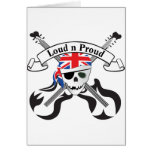 GB Scull & Guitars Card