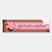 GC | Affectionate Confections Bumper Sticker