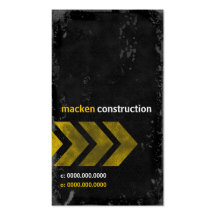 GC | CONSTRUCTION MACKDADDY BUSINESS CARD TEMPLATE