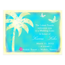 GC | Paradise Found Invitation Postcard
