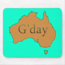 G'day Mousemats