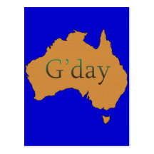 G'day Postcard