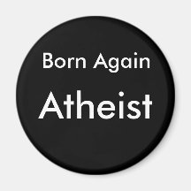 Gear for Atheist Refrigerator Magnet
