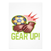Gear Up Personalized Announcement