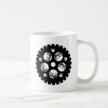 Gear Worx - All Black Coffee Mugs