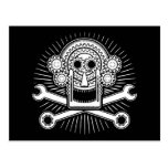 Gearhead -bw post cards